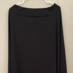 John Paul Richard Black Maxi Skirt, size medium